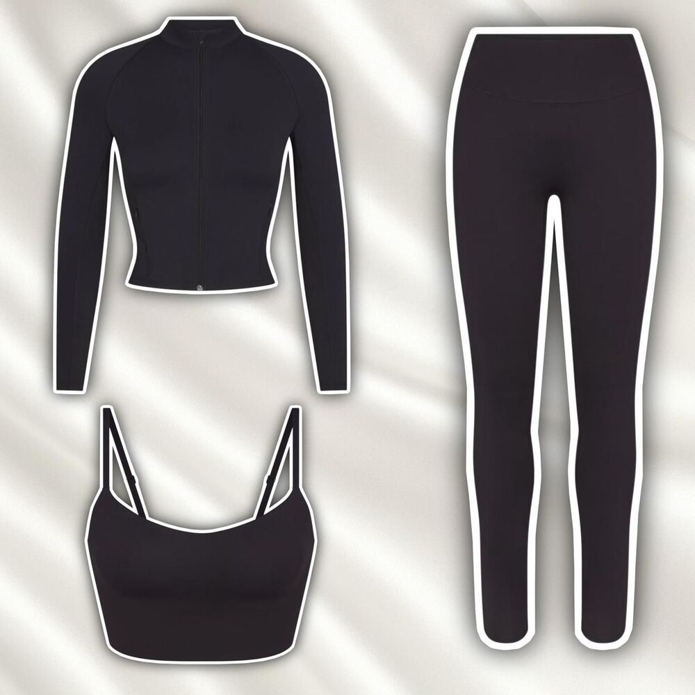 Skims x NIKE Matte 3 PC Gym Set